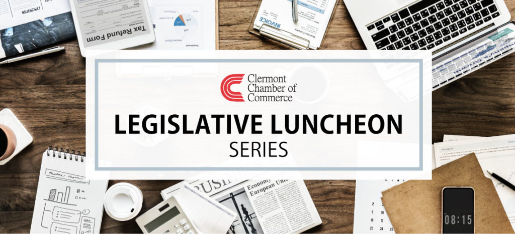 Legislative Luncheon Series graphic for home page