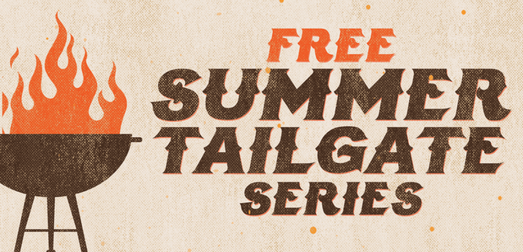 summer tailgate series home slider with grill